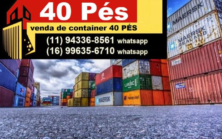 40 Pés Container Maritimo