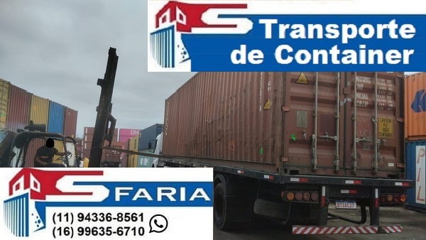 Transporte de container Cubatão